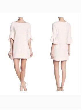 NWT Vince Camuto Pink Tulip Sleeve Dress 20W